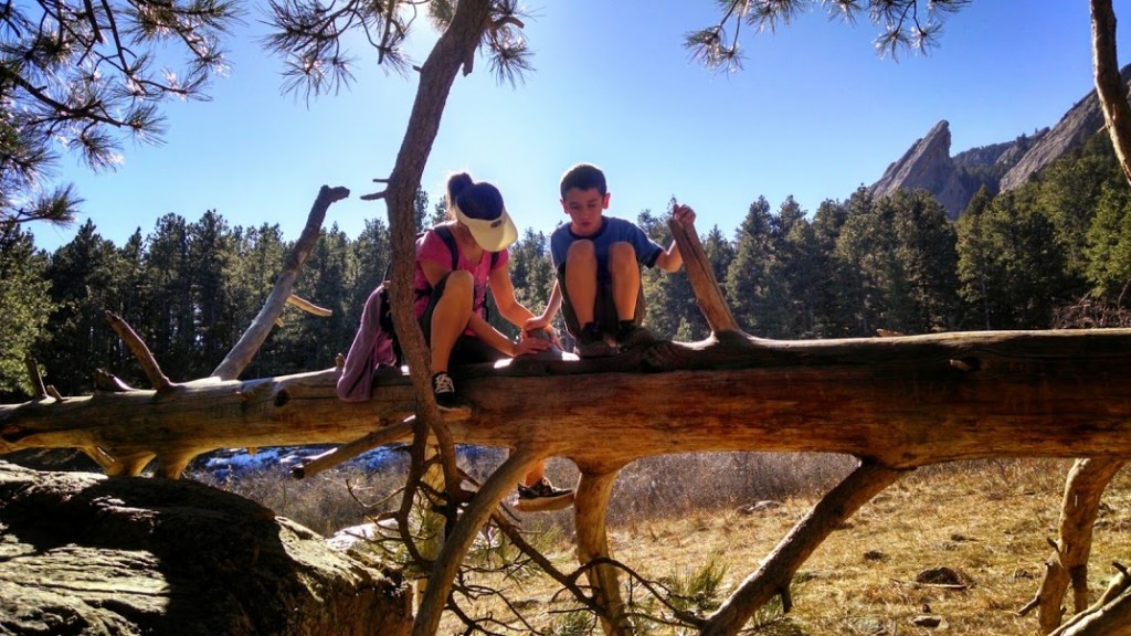 For example, nice weather last week required that we spend Monday hiking in the mountains.